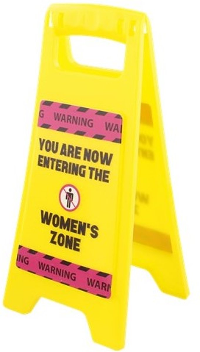 Waarschuwingsbord party 